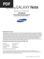 ATT I717 Galaxy Note English User Manual LA1 F3