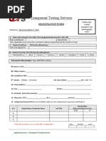 TTS Application Form