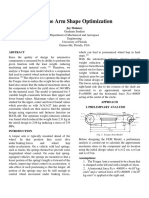 Torque Arm Shape Optimization