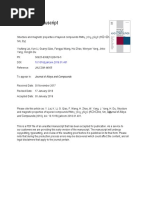 Accepted Manuscript: 10.1016/j.jallcom.2018.01.401