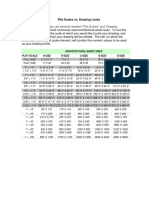 Plot Scales vs. Drawing Limits: Architectural Sheet Sizes Plot Scale A-Size B-Size C-Size D-Size E-Size