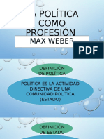 La Política Como Profesión