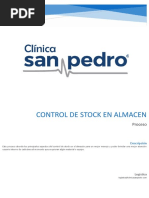 Control de Stock Almacén