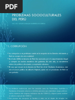 Problemas Socioculturales Del Peru