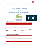 Plan de Manejo Ambiental 