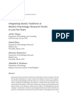 Integrating Islamic Traditions in Modern Psychology Research PDF