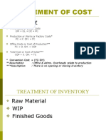 Cost Sheet