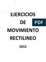 Movimiento Rectilineo 2015-2