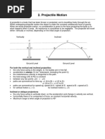 Projectile Motion: For Both The Vertical and Inclined Projectiles