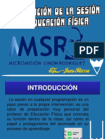 Planificación de La Clase de Educación Física