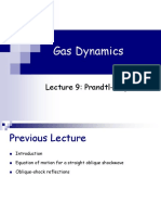 Lecture 9 - Prandtl Meyer Flow