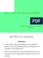 Las TIC en La Sociedad.