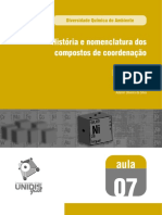 Compostos de Coordenacao Nomenclatura PDF