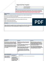 Digital Unit Plan Template Edsc 304