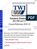 Answers Drawing B: BS 499 Part 2. Course Reference WIS 10