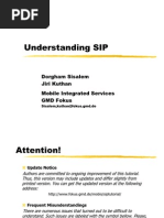 Understanding SIP: Dorgham Sisalem Jiri Kuthan Mobile Integrated Services GMD Fokus