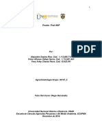 Evaluacion Final Agroclimatologia - Grupo 30157 - 5