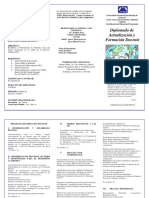 Triptico Actualizado Formación Docente