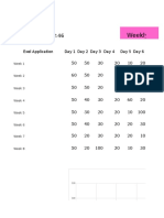 Application Worksheet