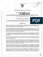 Decreto 0585 02 de Abril de 2018