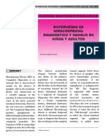 Enfermedad de Hirschsprung: Diagnóstico Y Manejo en Niños Y Adultos