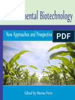 Environmental Biotechnology New Approaches and Prospective Applications