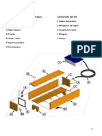 Caja de Vapor. Manual de Construcción.