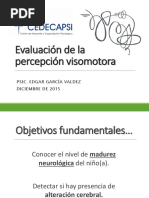 A Evaluación de La Percepción Visomotora