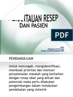 Pemantauan Resep Dan Pasien