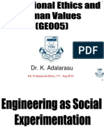 Dr. K. Adalarasu: KA, Professional Ethics, 11, Aug 2012