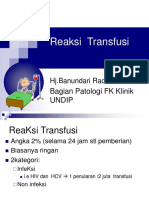 Reaksi Transfusi (Indonesia)