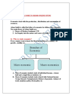 Branches of Economic: Welcome To JKSSB Online Study