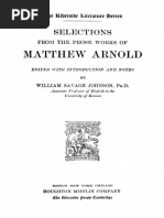 ARNOLD, M. Selected Prose PDF