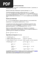 Concepto de Integral Indefinida