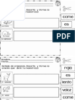 Oraciones Primer Ciclo PDF