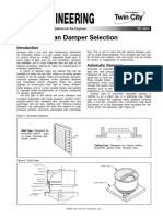 Fan Damper Selection Fe 2600