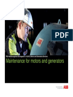 Maintenance For Motors and Generators TFjelldalen ABB