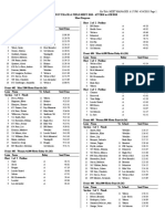 6A Heat Sheets