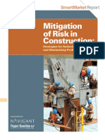 Mitigation of Risk in Construction Smart Market Report - 2011