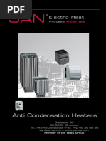 Anti Condensation Heaters March 2011