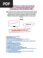 Catálogo de Herramientas TIC para Docentes y Estudiantes