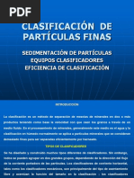 PM I 11o Clasificacion de Particulas