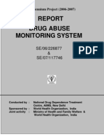 Mental Health & Substance Abuse Drug Abuse Monitoring System