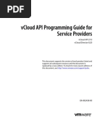 Vcloud SP API Guide 27 0