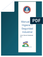 Manual de Higiene Y Seguridad Industrial