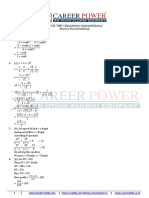 SSC CGL TIER-I Quantitative Aptitude-Solution