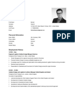 Curriculum Vitae Bennet Saumer 201804