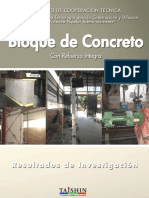 Informe Técnico - Bloque Concreto PDF