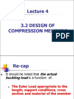 Lecture 4-2 - Design of Compression Members