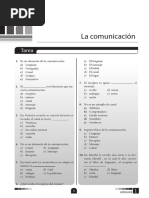 Comunicación 4to Grado I BIM